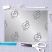 Virgo Zodiac Design Silber Seidenpapier (Handwerk)