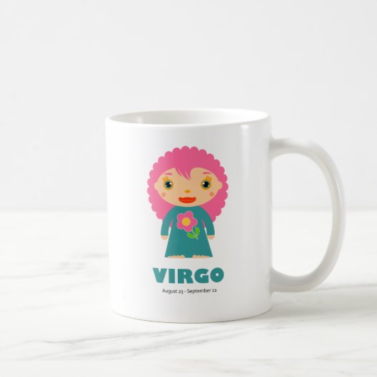 Virgo Zodiac für Kinder Kaffeetasse (Rechts)