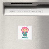Virgo Zodiac für Kinder Magnet (In Situ (Geschirrspüler))