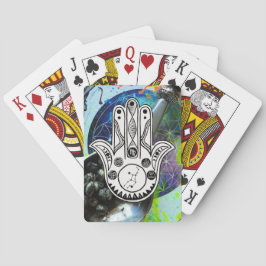 Virgo zodiac hamsa Kartendeck