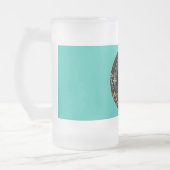 Virgo Zodiac individuell anpassbar Mattglas Bierglas (Links)