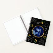 Virgo Zodiac Journal Notizblock (Innenseite)