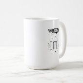 virgo zodiac kaffeetasse (VorderseiteRechts)