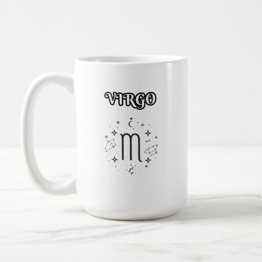 virgo zodiac kaffeetasse (Links)