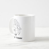 Virgo, Zodiac Kaffeetasse (Vorderseite Links)