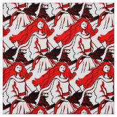 Virgo Zodiac Kunstmuster Stoff (Muster)