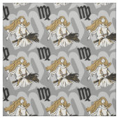 Virgo Zodiac Kunstmuster Stoff (Muster)