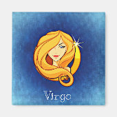 Virgo Zodiac-Magnet Magnet (Vorne)