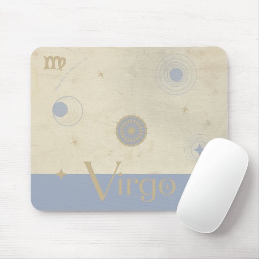 Virgo Zodiac Mousepad (Mit Mouse)