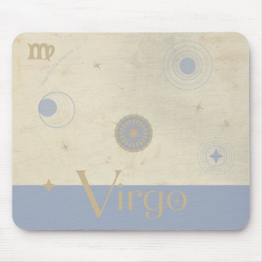 Virgo Zodiac Mousepad (Vorne)