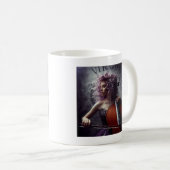 Virgo Zodiac Musician Cello Kaffeetasse (VorderseiteRechts)