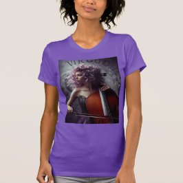 Virgo Zodiac Musician Cello T-Shirt