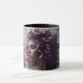 Virgo Zodiac Musician Cello Tasse (Zentrum)