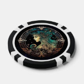 Virgo Zodiac Poker Chips - Astrologie Game Night (Einzeln)