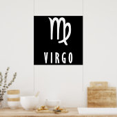 Virgo zodiac poster (Küche)