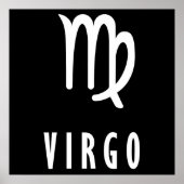 Virgo zodiac poster (Vorne)