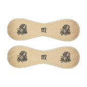 Virgo Zodiac Rustic Baseball (Paneele)