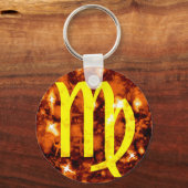 Virgo zodiac Schlüsselanhänger (Vorderseite)