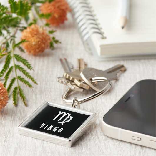 Virgo zodiac schlüsselanhänger (Seite)