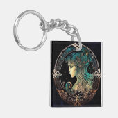 Virgo Zodiac Schlüsselanhänger (Vorderseite links)