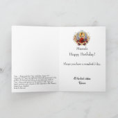 VIRGO Zodiac September Geburtstag Persönlicher Nam Karte (Innenseite)