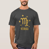 Virgo Zodiac Sign Astrologie T - Shirt (Vorderseite)
