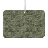 Virgo Zodiac Sign auf Militär Green Digital Camouf Autolufterfrischer (Rückseite)