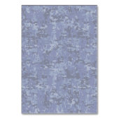 Virgo Zodiac Sign auf Navy Blue Digital Camouflage Tischnummer (Rückseite)