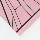 Virgo Zodiac Sign BlanketTransparent) Fleecedecke (Ecke)