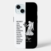 Virgo Zodiac Sign Case-Mate iPhone Hülle (Rückseite)