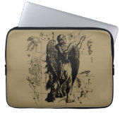 Virgo Zodiac Sign Constellation Hevelius 1690 Laptopschutzhülle (Vorderseite)