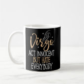 Virgo Zodiac Sign Design 1 Kaffeetasse (Links)