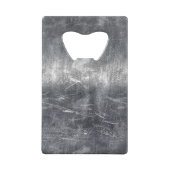 Virgo Zodiac Sign Grunge gestörter Stil Geldkarten Flaschenöffner (Rückseite)