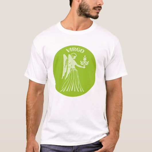 Virgo, Zodiac Sign, Horoscope, Astrology T-Shirt (Vorderseite)