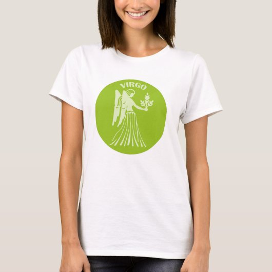 Virgo, Zodiac Sign, Horoscope, Astrology T-Shirt (Vorderseite)