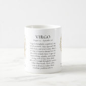 Virgo Zodiac Sign Horoscope Personalized Gift Kaffeetasse (Mittel)