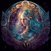 Virgo Zodiac Sign Jigsaw Puzzle