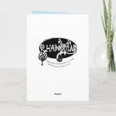 Virgo Zodiac Sign Karte (Rückseite)