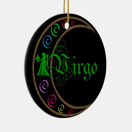 Virgo Zodiac Sign Keramikornament (Rechts)