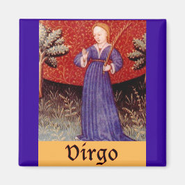 Virgo Zodiac Sign Magnet