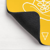 Virgo Zodiac Sign -  Mousepad (Ecke)