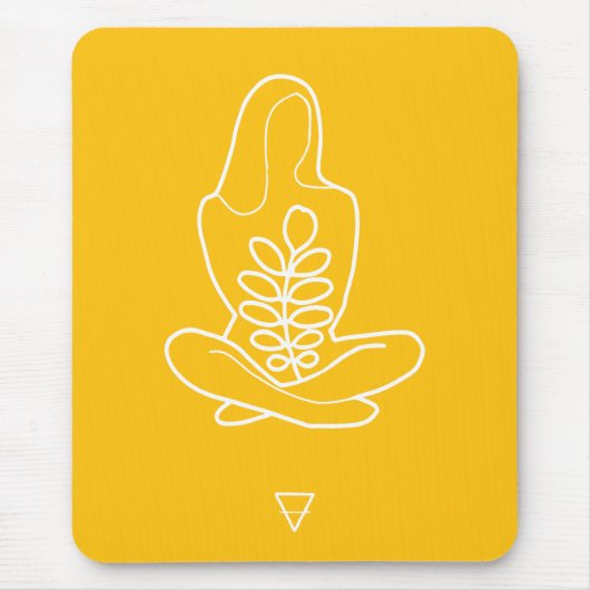 Virgo Zodiac Sign -  Mousepad (Vorne)