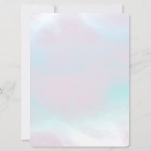 Virgo Zodiac Sign on Pastels Mutter von Pearl (Rückseite)