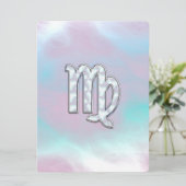 Virgo Zodiac Sign on Pastels Mutter von Pearl (Stehend Vorderseite)