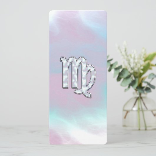Virgo Zodiac Sign on Pastels Mutter von Pearl (Stehend Vorderseite)