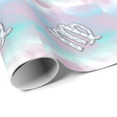 Virgo Zodiac Sign on Pastels Mutter von Pearl Styl Geschenkpapier (Rolleneckpunkt)