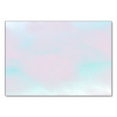 Virgo Zodiac Sign on Pastels Mutter von Pearl Tischnummer (Rückseite)