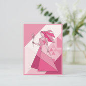 Virgo Zodiac Sign Postkarte (Stehend Vorderseite)