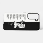 Virgo Zodiac Sign Samsung Galaxy Hülle (Rückseite (Horizontal))