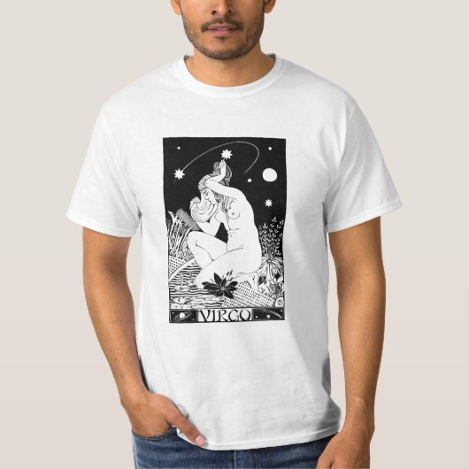 Virgo Zodiac Sign T-Shirt (Vorderseite)